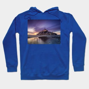 Mont St Michel Dusk Sunset Hoodie